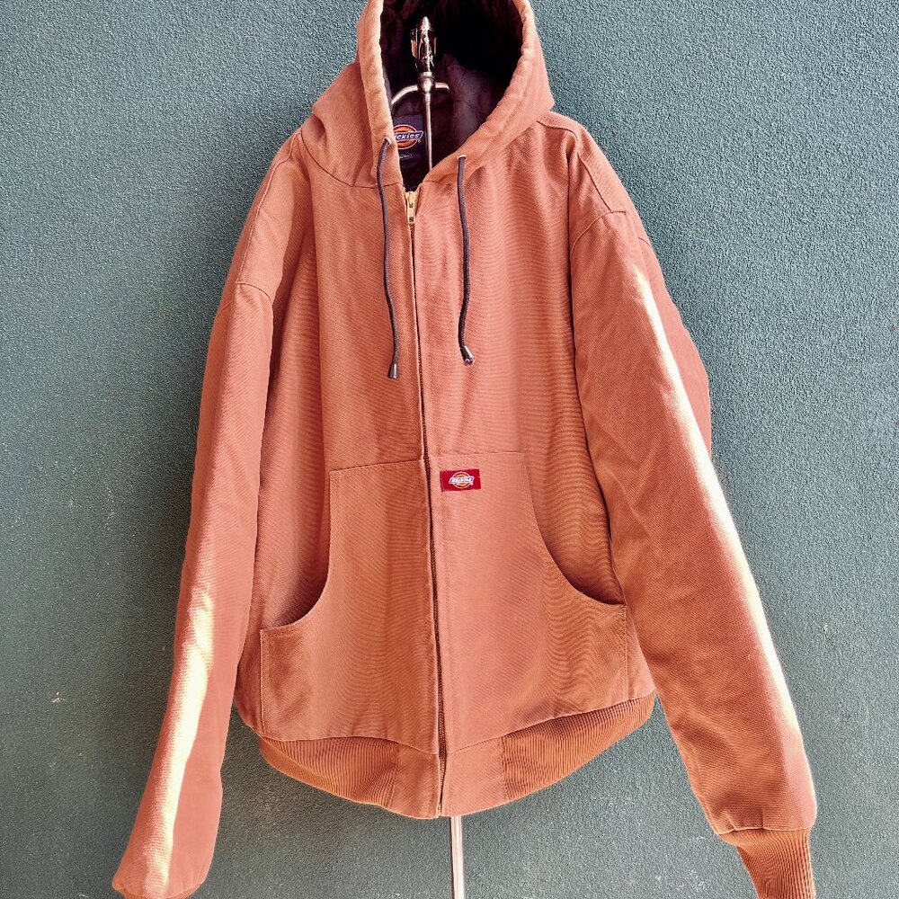 Dickies Canvas Jacket Mens 3XL Work Coat Hooded